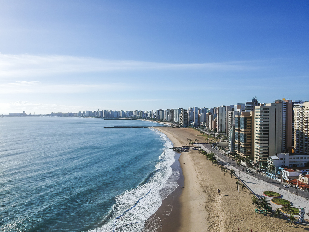 Fortaleza é o destino mais procurado para viajar nas férias de janeiro de 2019