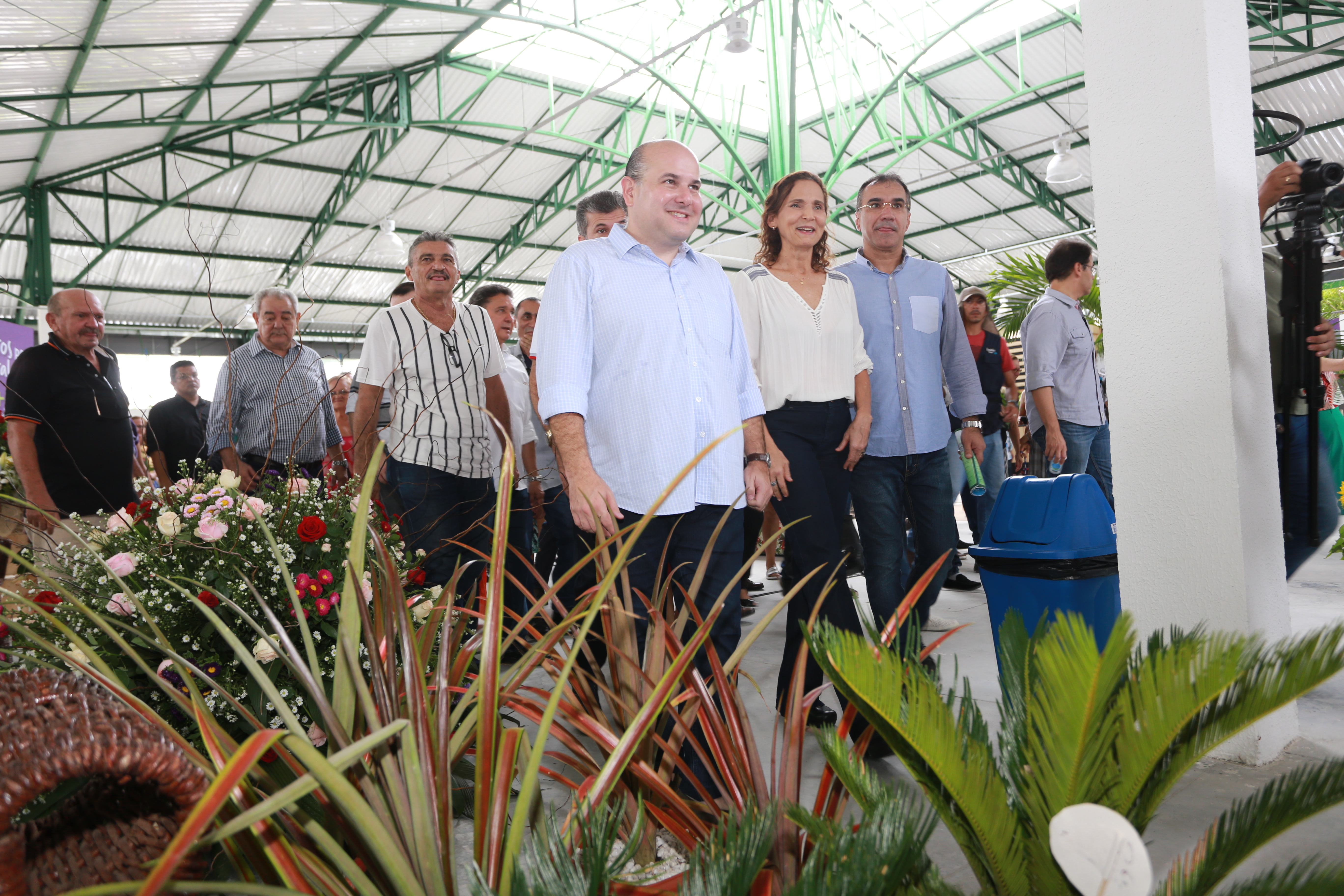 Mercado das Flores e Plantas Ornamentais é inaugurado em Fortaleza com a presença de autoridades