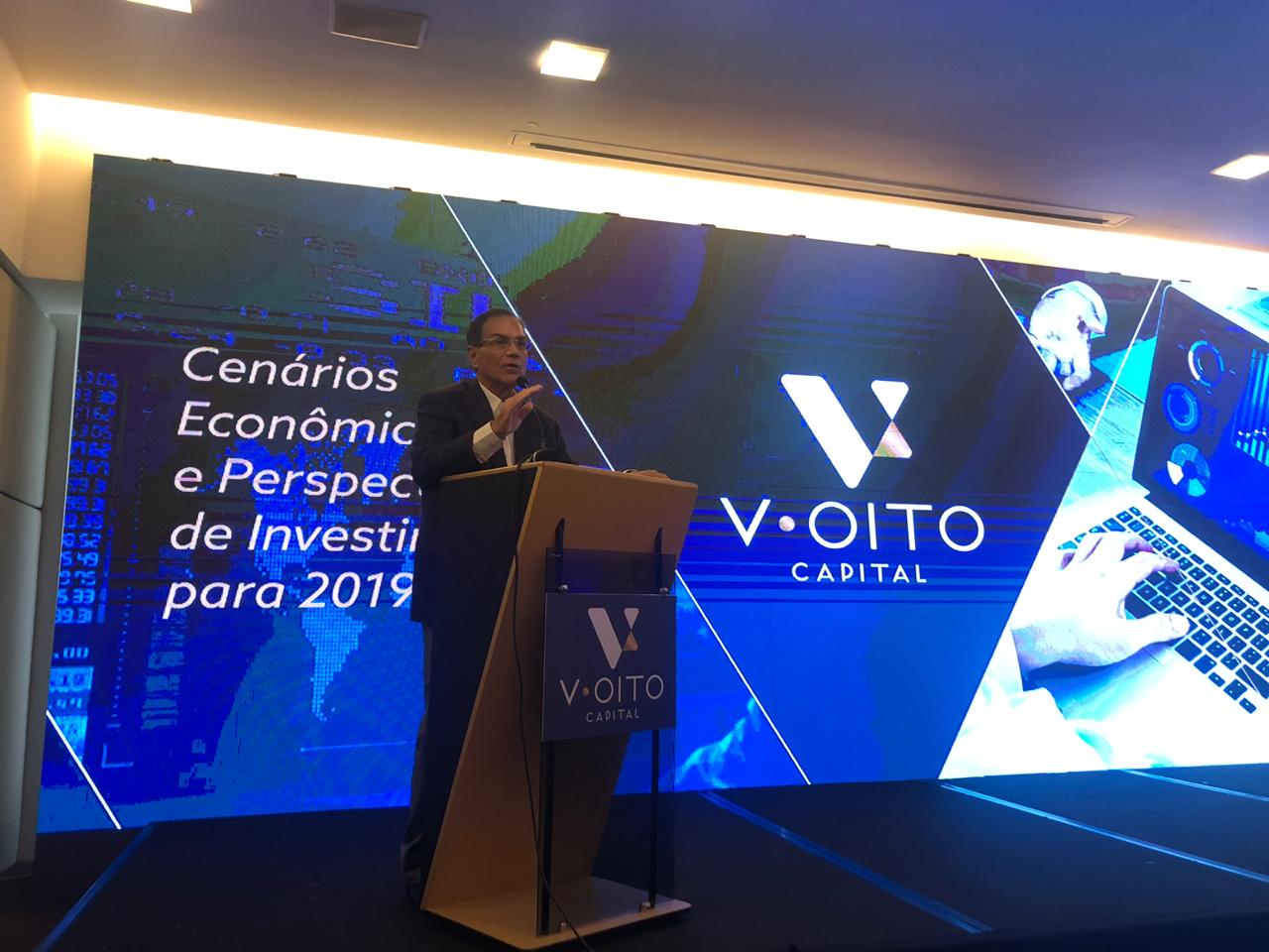 Em evento no Gran Marquise, Beto Studart se mostra otimista com o mercado financeiro brasileiro