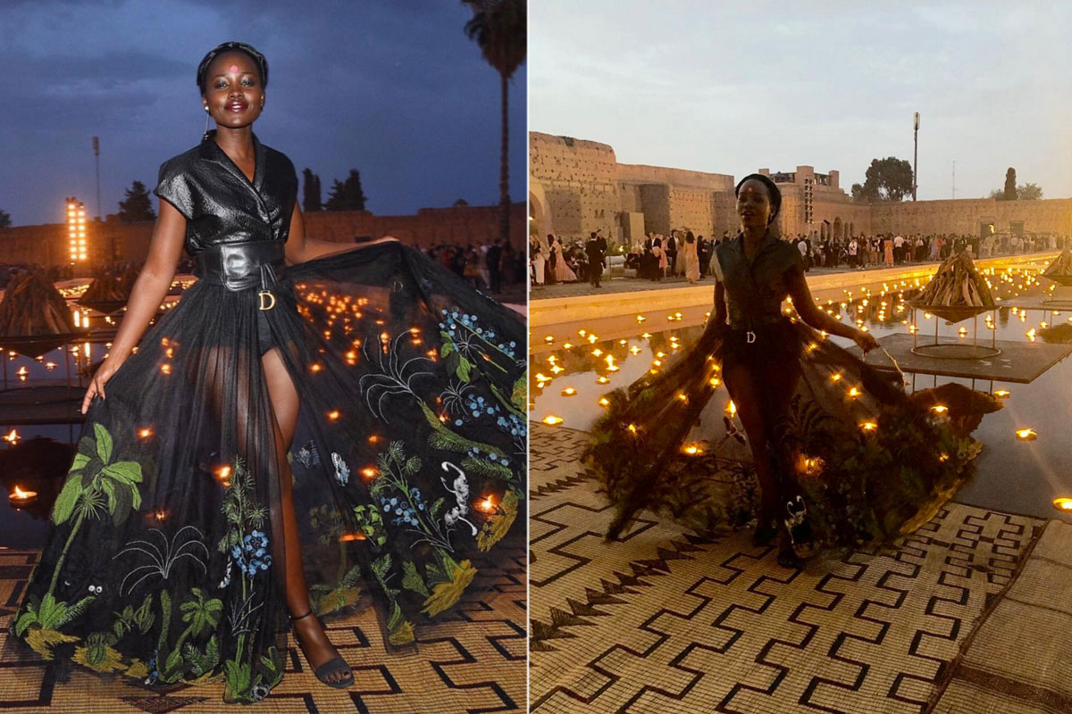 Lupita Nyong’o, Karlie Kloss e Diana Ross são destaque em desfile da grife Dior, em Marrakesh