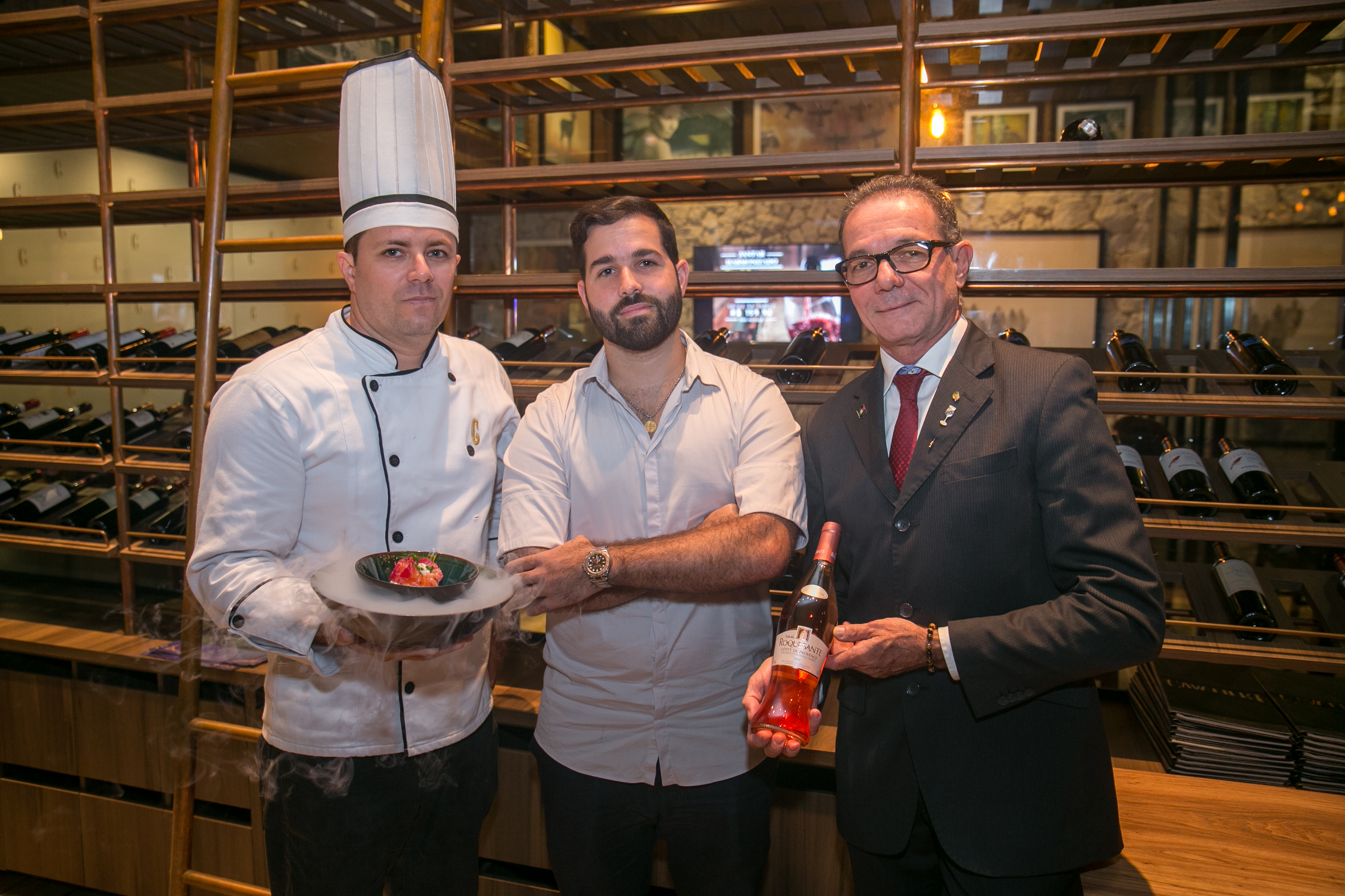 Cavalieri promove jantar harmonizado assinado pelo chef Claudio Sousa; saiba como foi