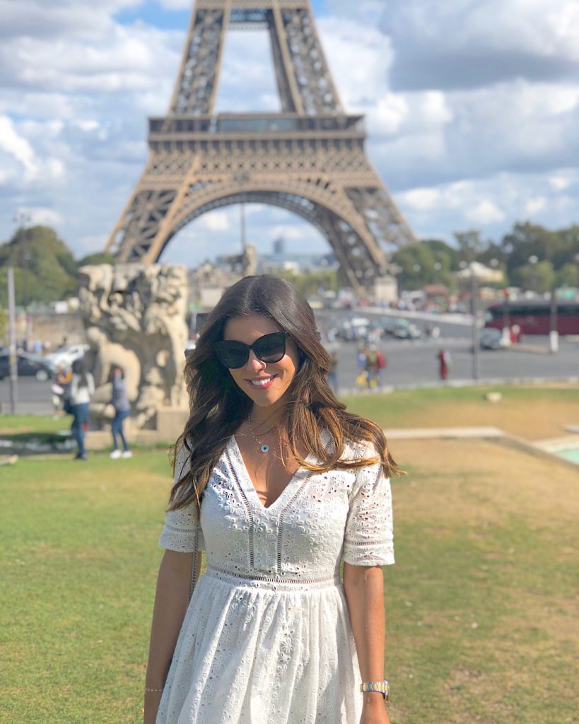 Camila Nogueira em Paris