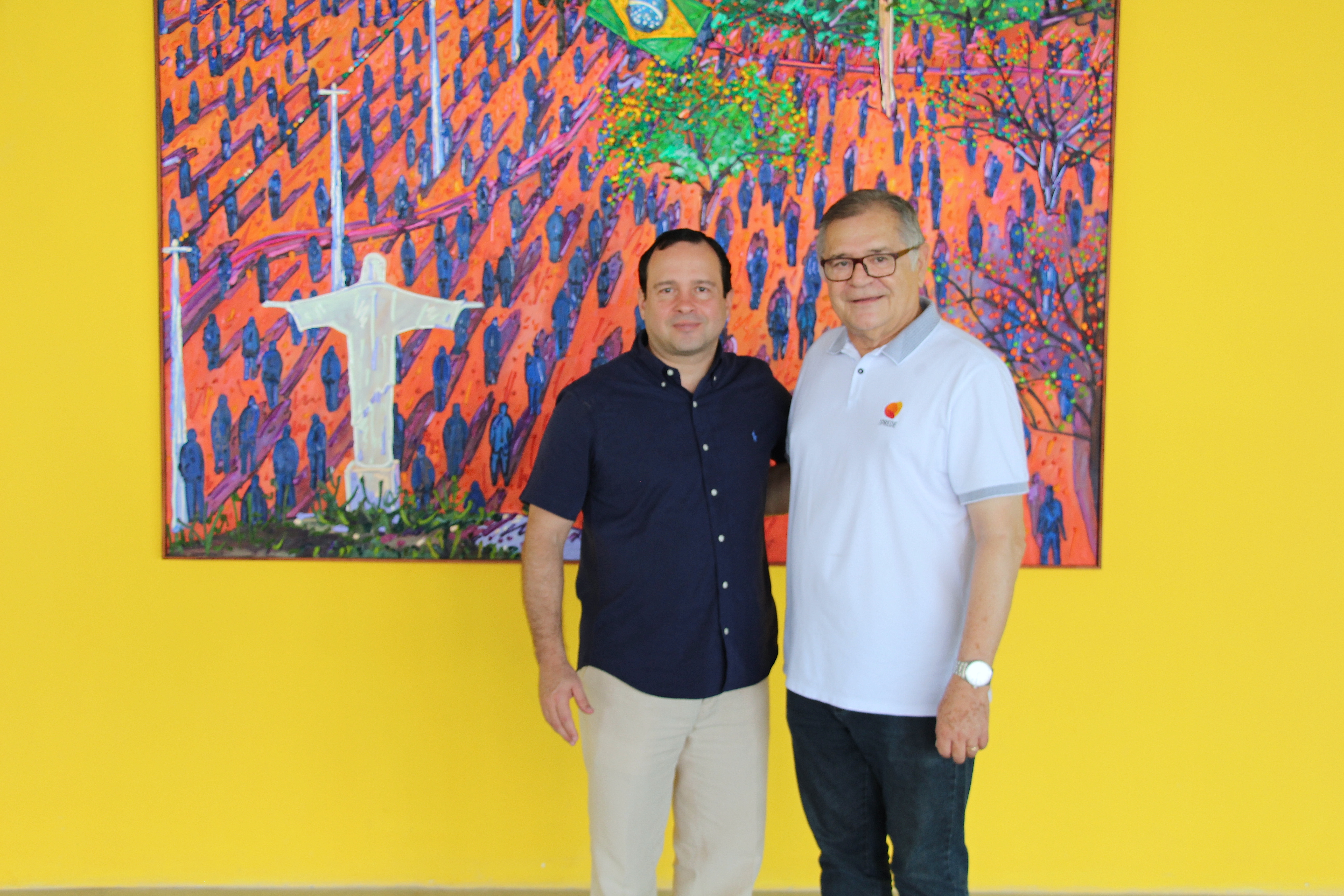 Presidente do Iprede, Sulivan Mota, visita o Complexo Myra Eliane