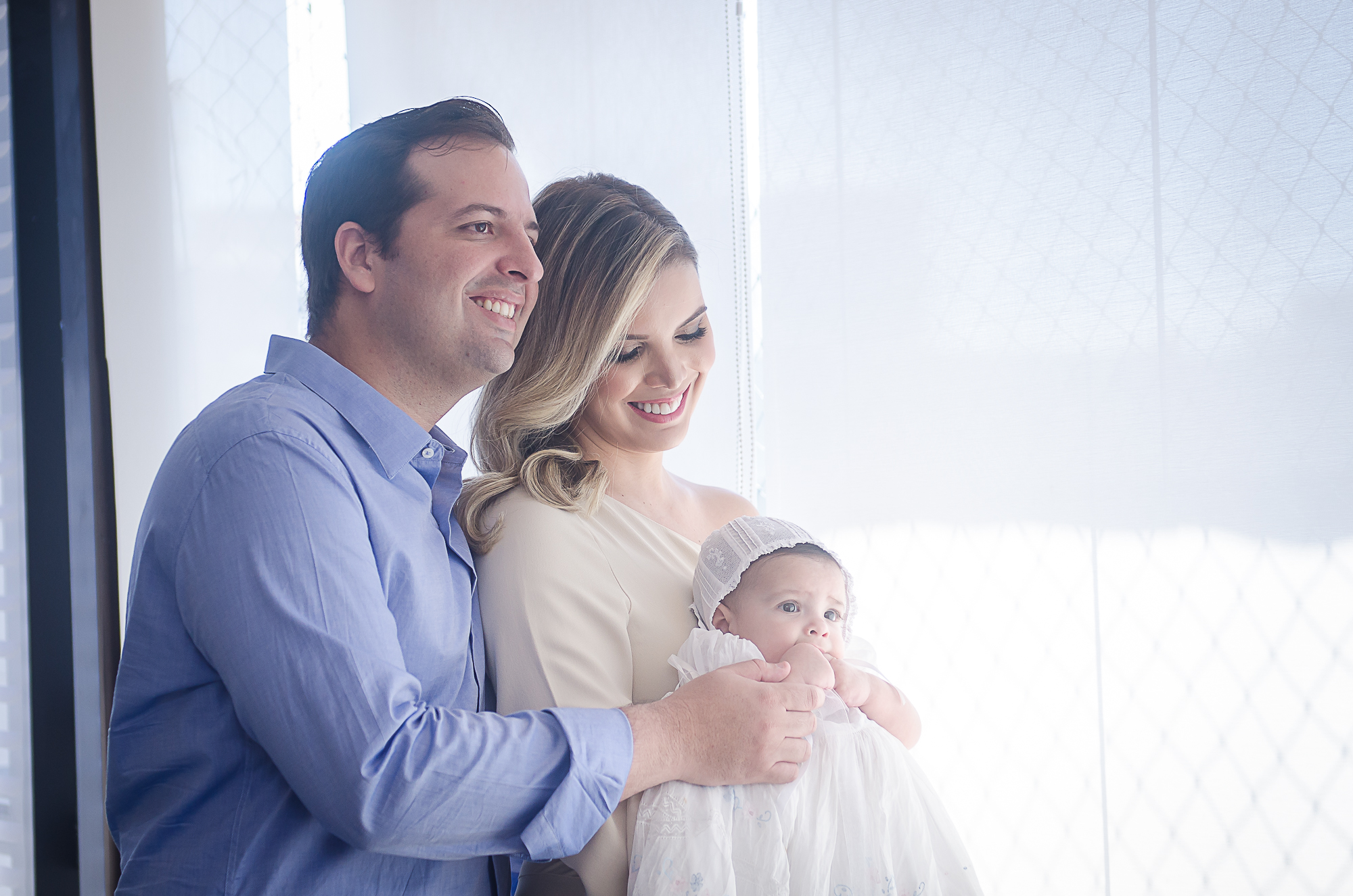 Amor e luz no batizado do pequeno Rafinha, filho de Rodrigo e Nathália Ponte