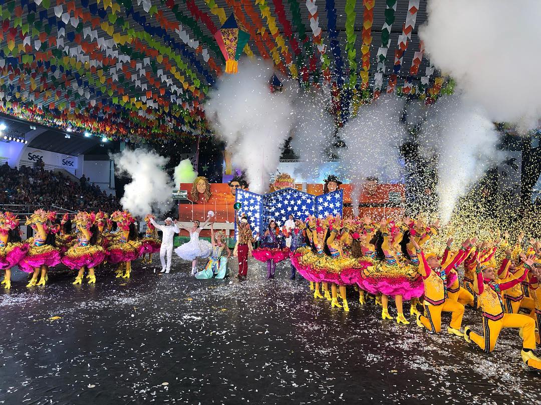 Com homenagem ao ‘Grande Encontro’, grupo junino Babaçu é destaque no festival de quadrilhas da Globo