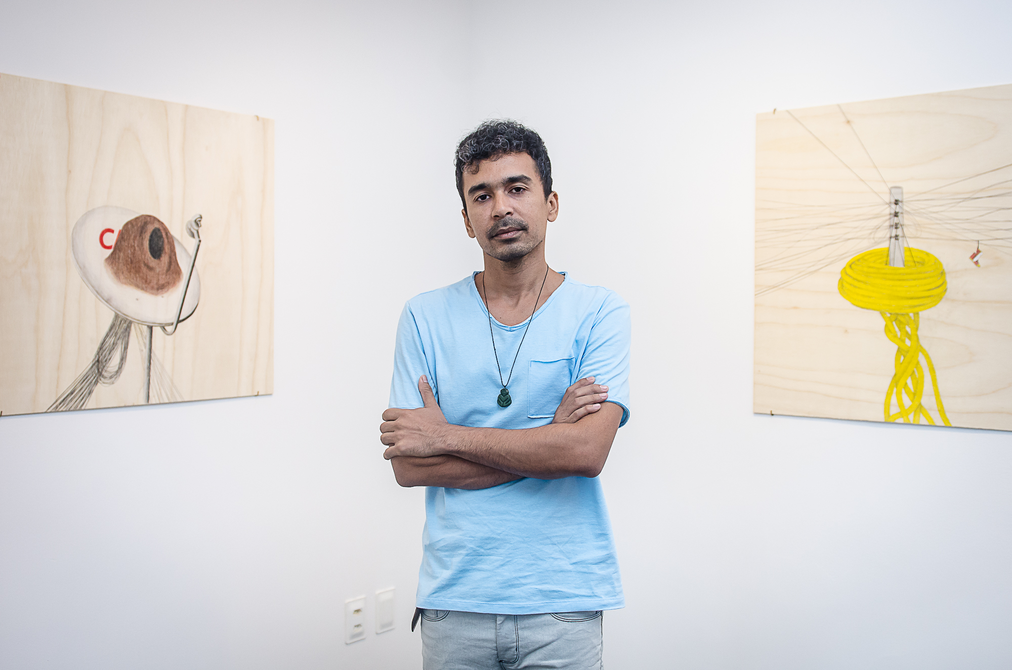 Diego de Santos abre exposição na Sem Título Arte com obras inéditas em Fortaleza