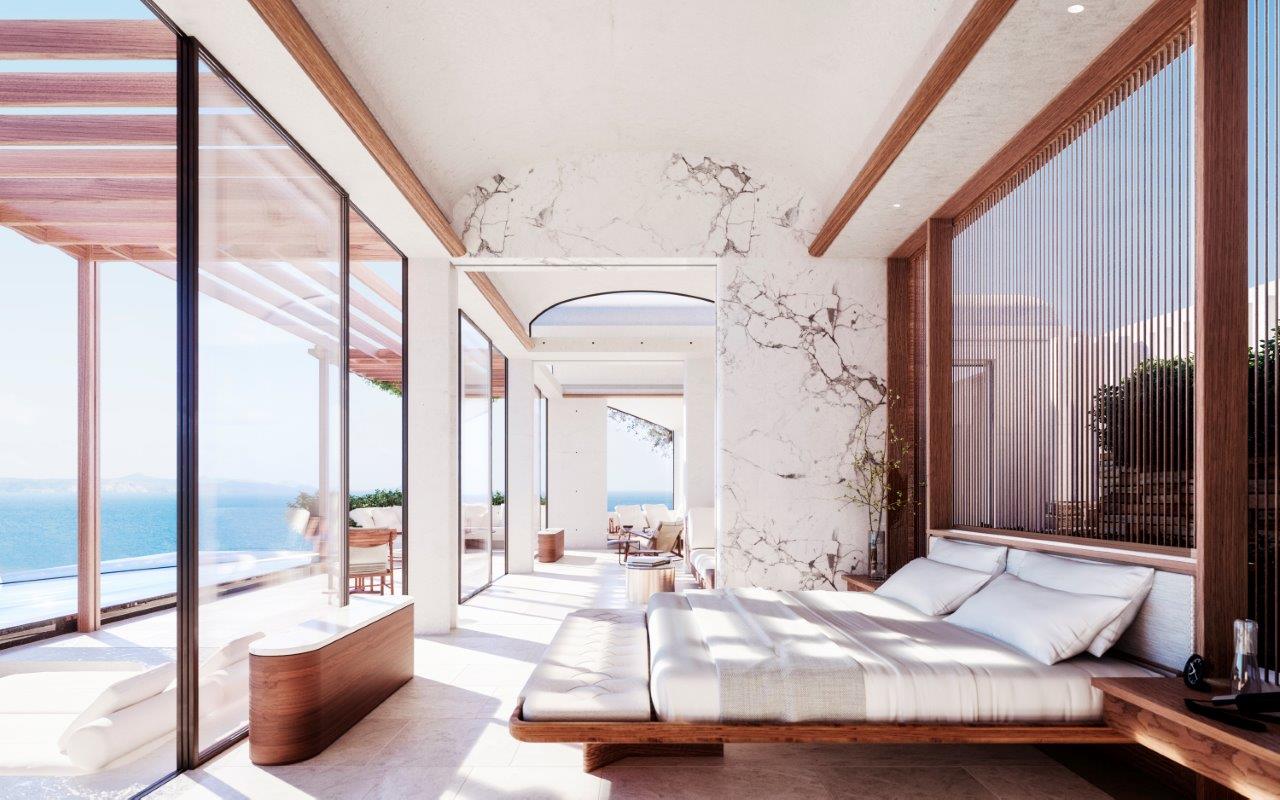 One&Only inicia construção de resort de ultra luxo em ilha grega