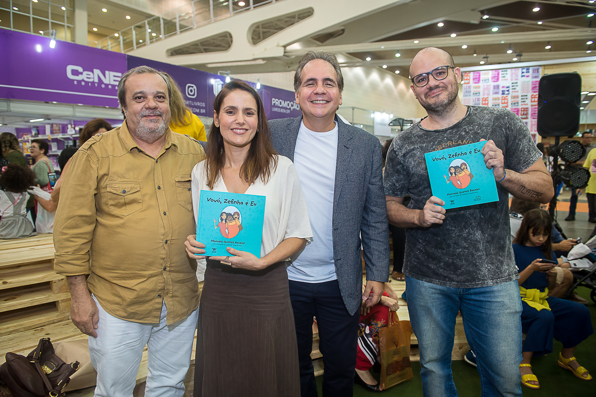 Manoela Queiroz Bacelar lança livro infantil na Bienal do Livro do Ceará