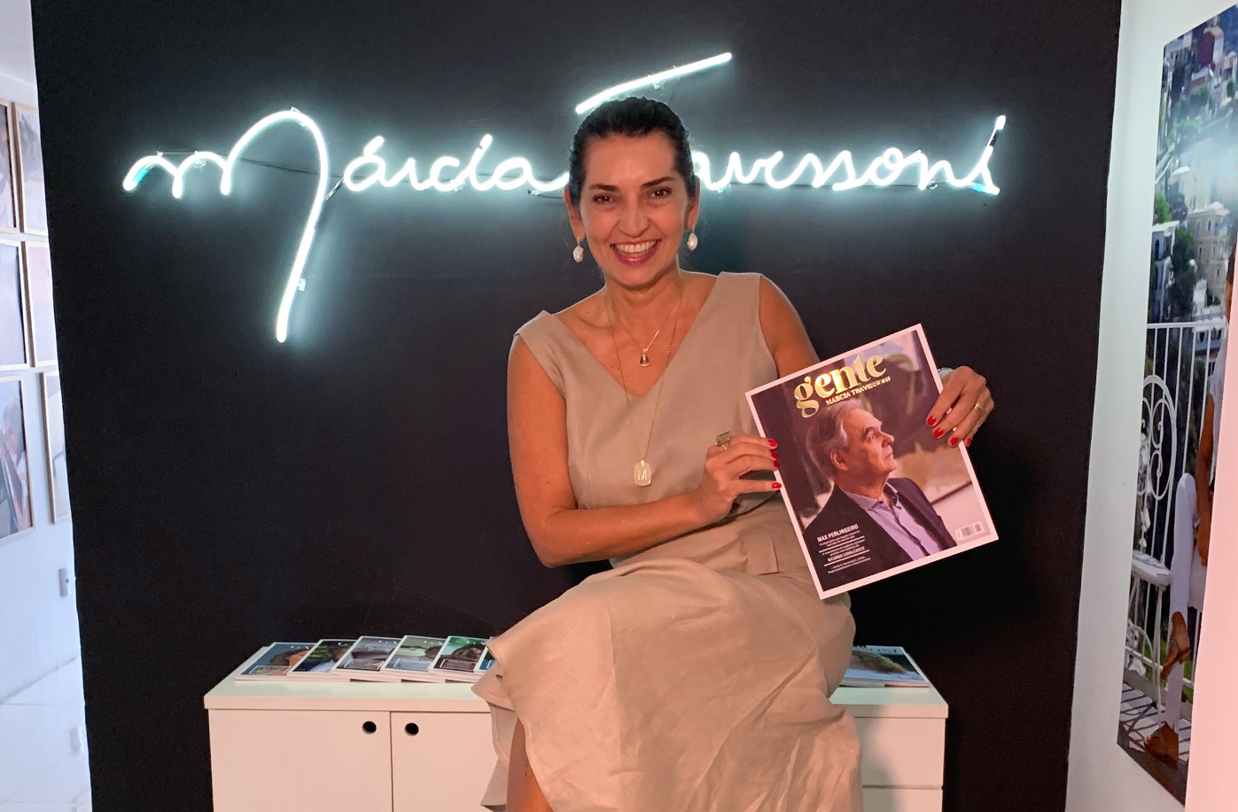 Descubra a nova Revista Gente por Márcia Travessoni