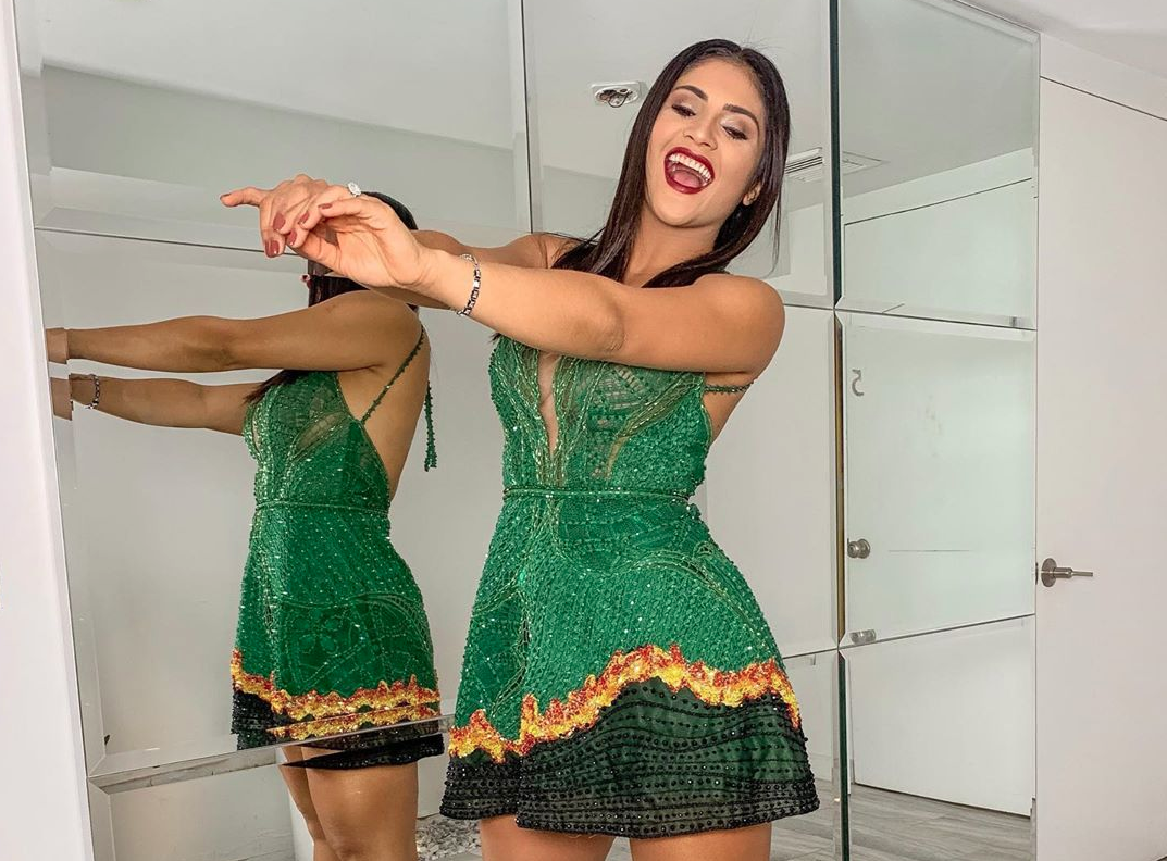 Radiante, Mileide Mihaile estreia como apresentadora do Brazilian Day