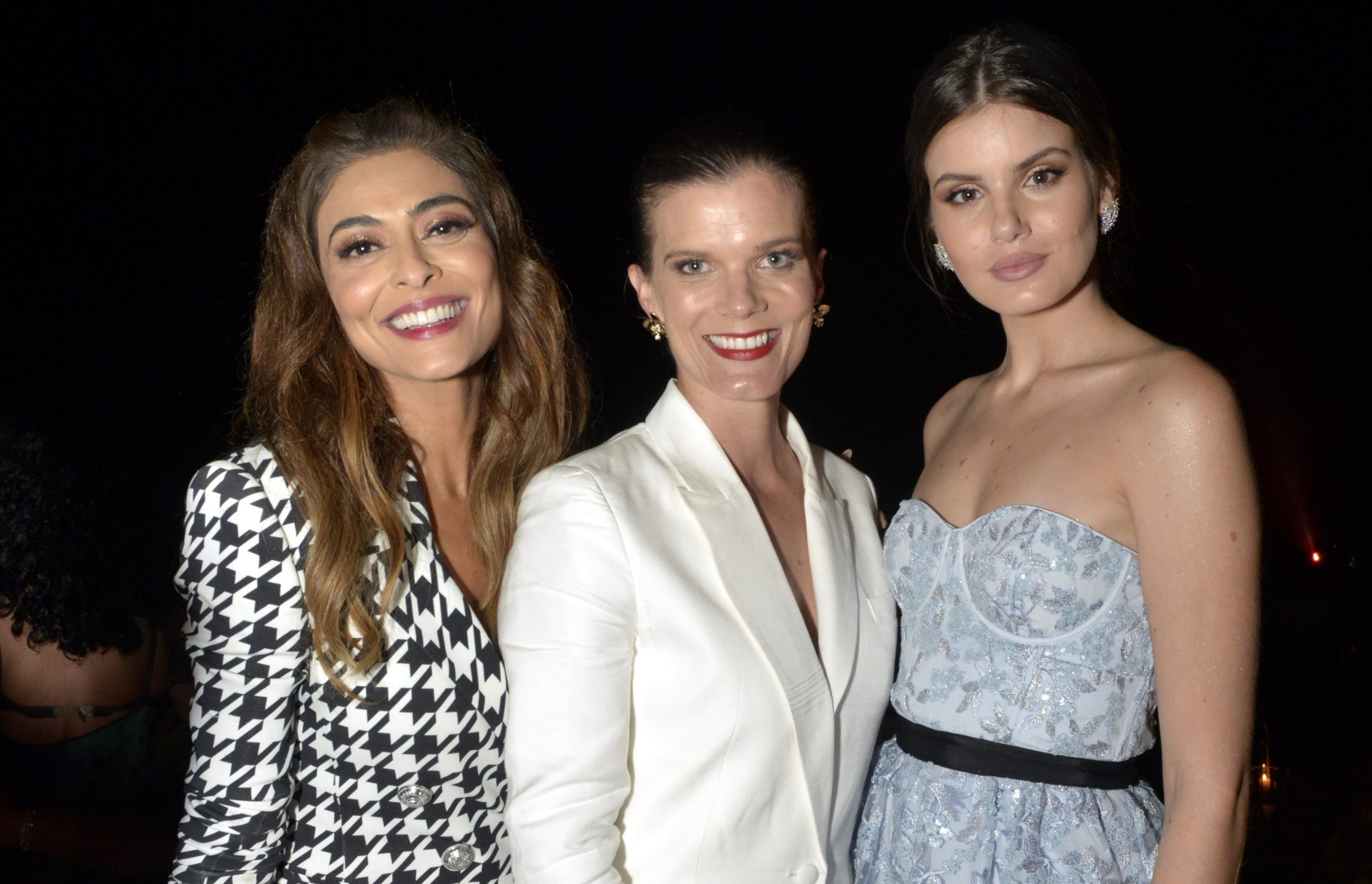 Turismo da Suíça reúne Camila Queiroz, Klebber Toledo e Juliana Paes em jantar no Cristo Redentor