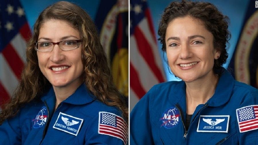 NASA anuncia primeira missão espacial com equipe 100% feminina