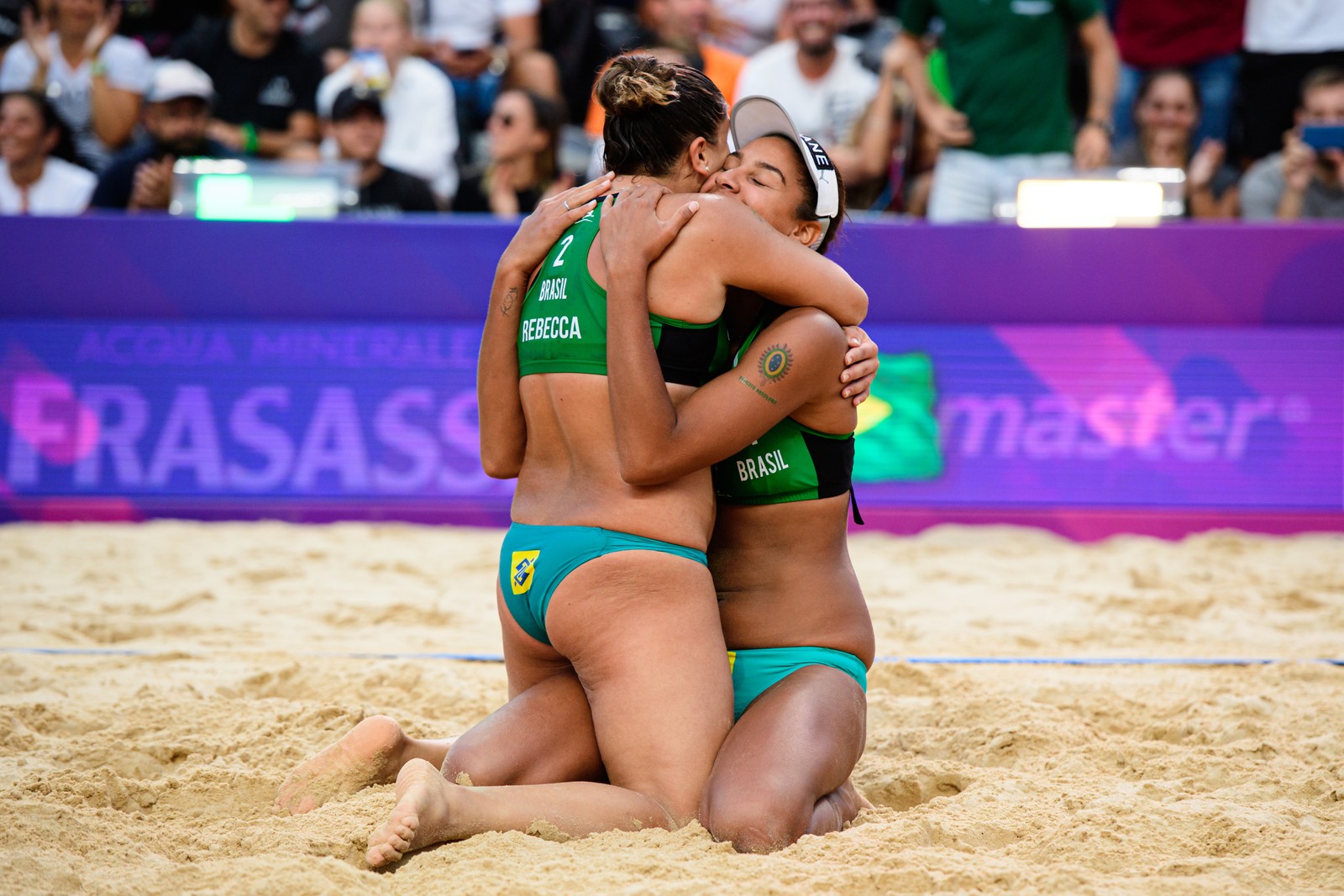 Com a cearense Rebecca Silva, Brasil define duplas do vôlei de praia para as Olimpíadas de 2020