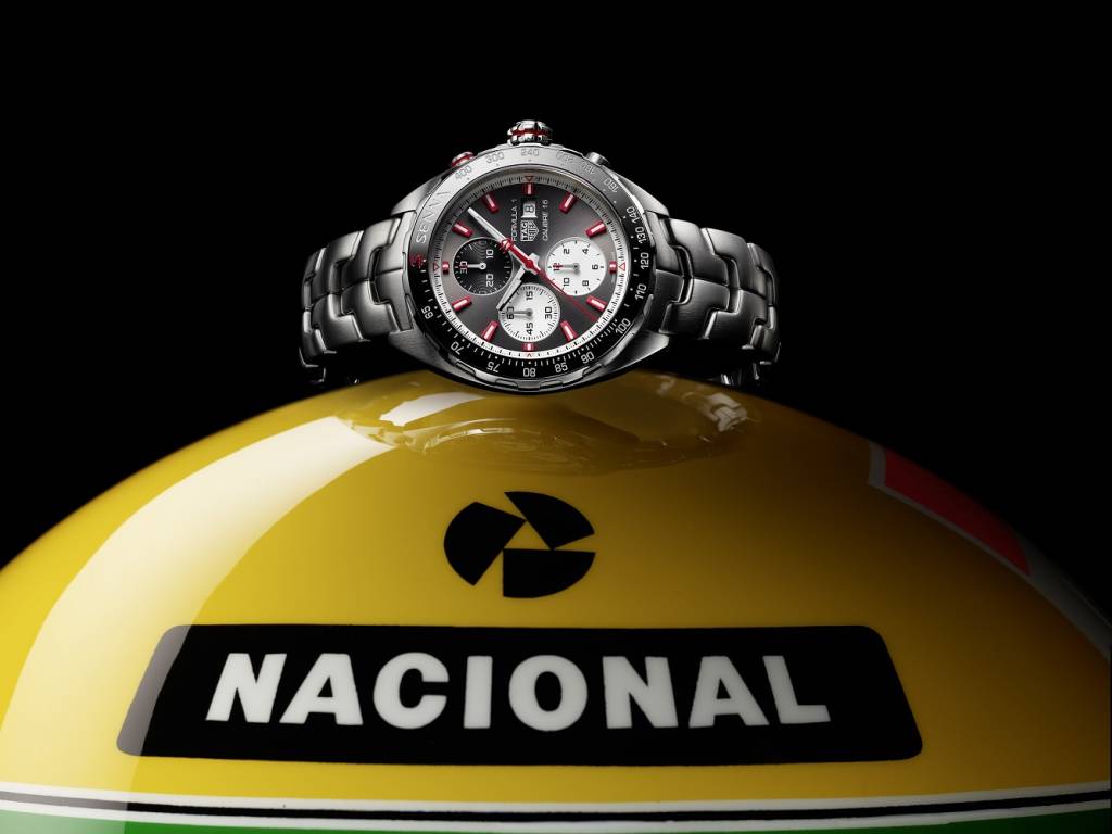 Tag Heuer lança relógios em homenagem a Ayrton Senna
