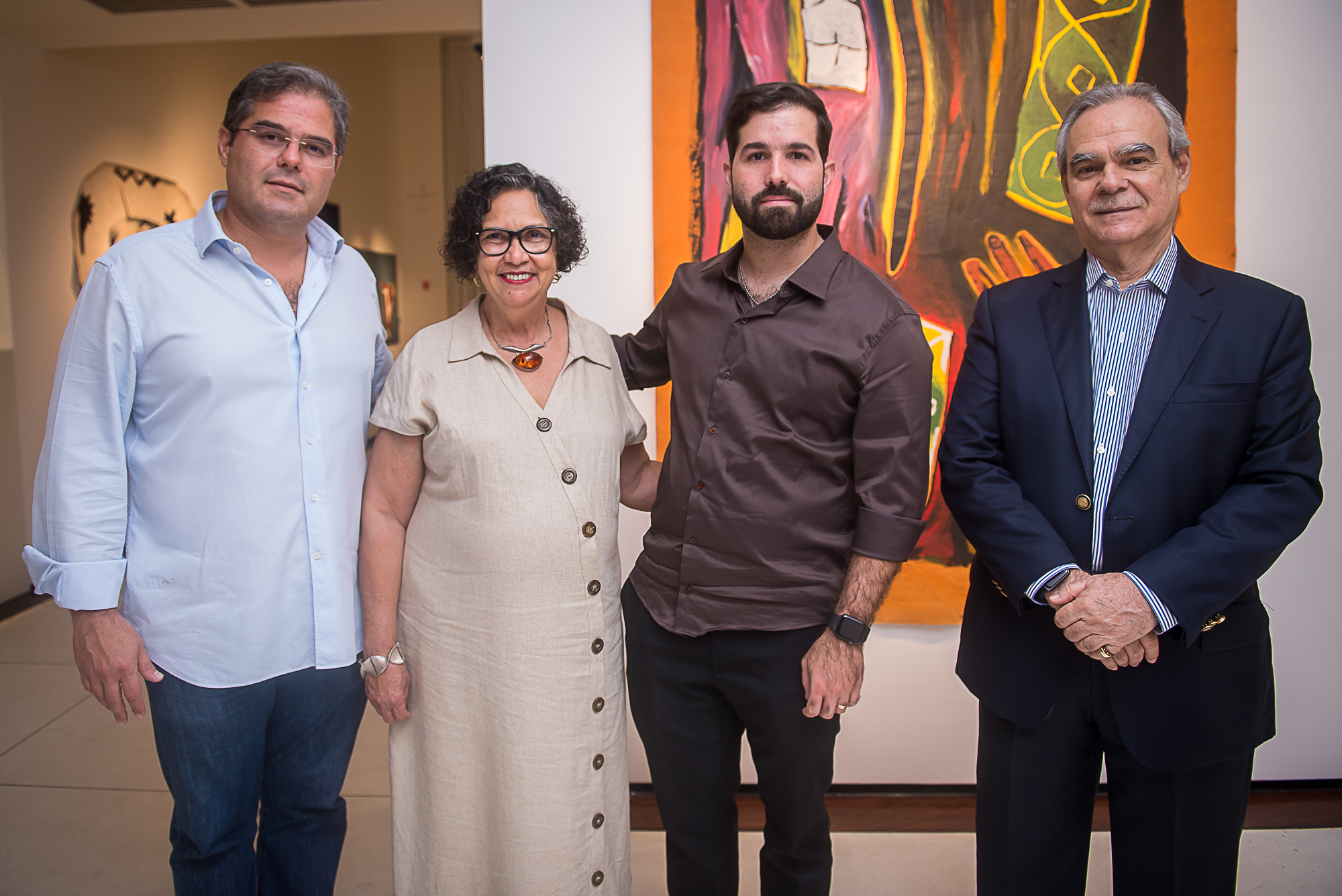 Lide Ceará reúne associados em preview da exposição ‘Leonilson por Antonio Dias’