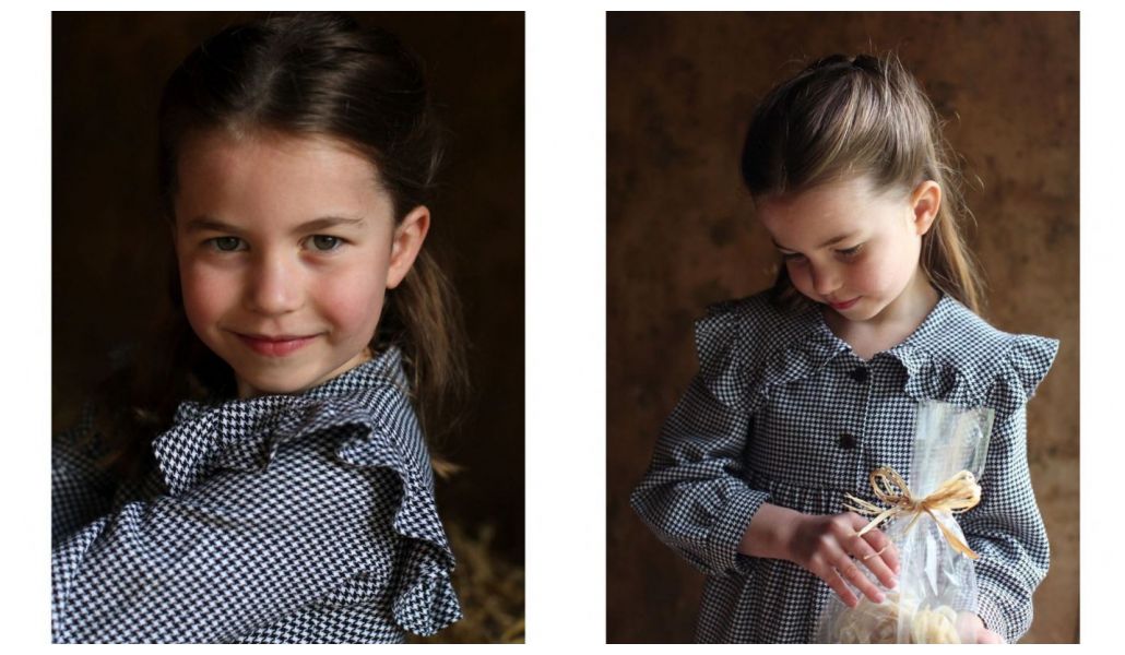 Princesa Charlotte comemora aniversário de 5 anos com fotos inéditas