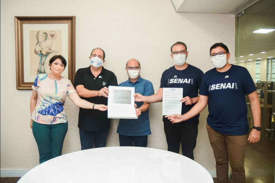 Senai Ceará é reconhecido pela CNI por atuação na pandemia