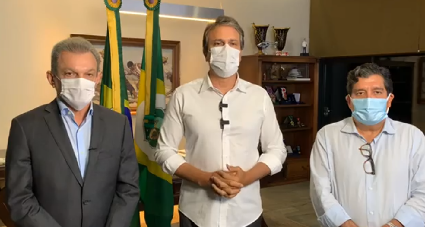 Camilo anuncia suspensão de estabelecimentos não essenciais a partir de 20h em Fortaleza