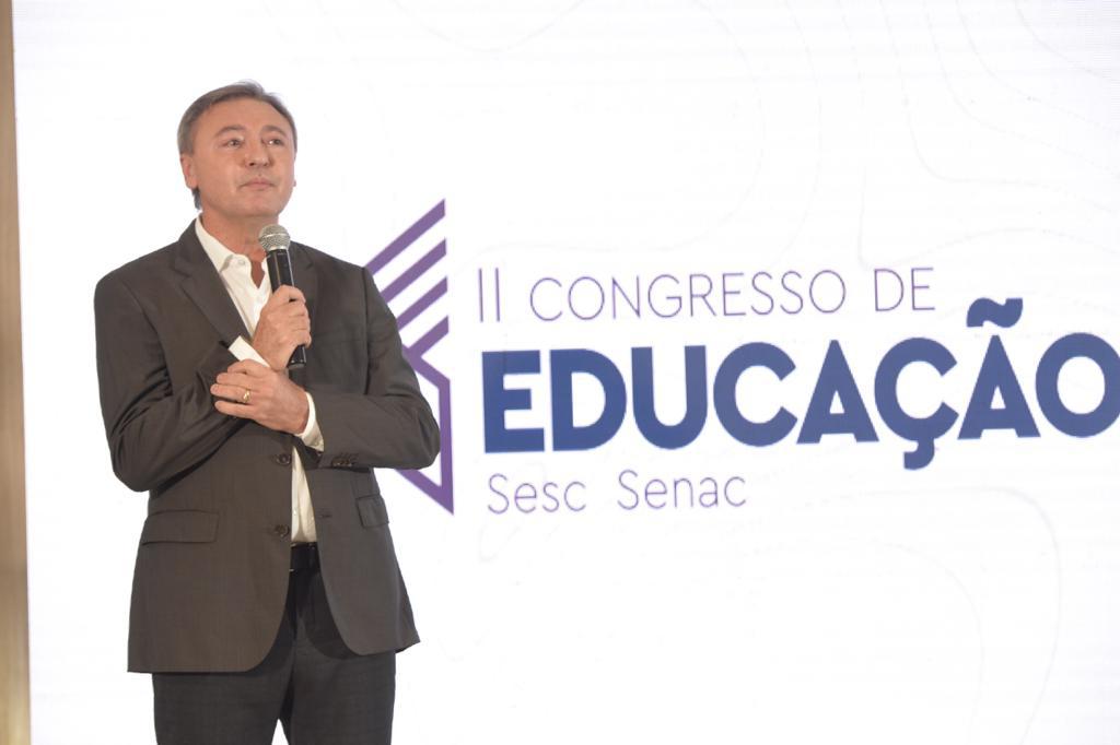Maurício Filizola abre II Congresso de Educação Sesc Senac; edição conta com mais de 6 mil inscritos