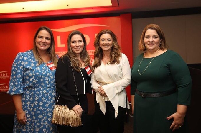 Luciana Colares, Águeda Muniz, Emília Buarque e Cláudia Gadelha Félix (Foto: Reprodução)