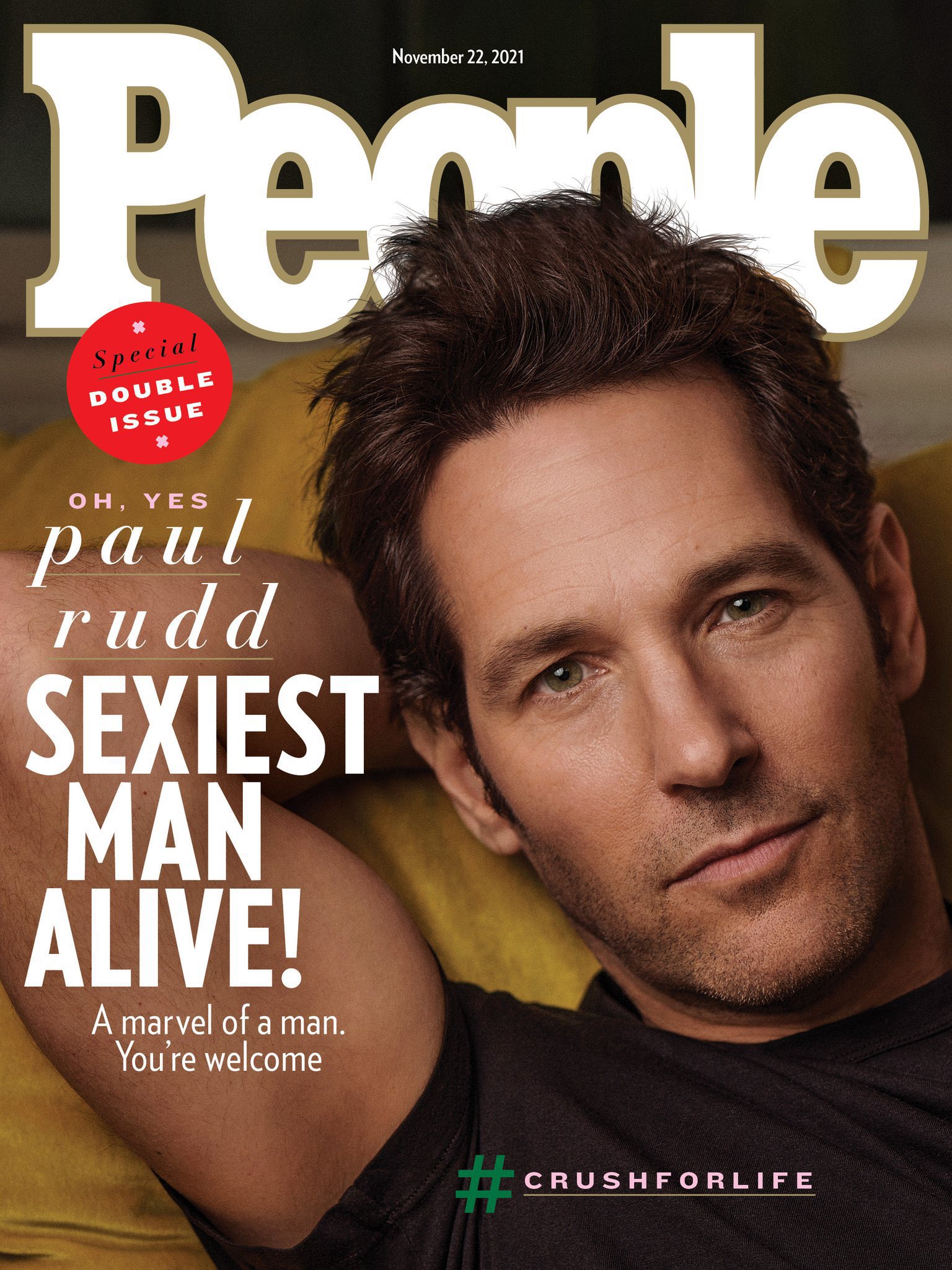 Paul Rudd é eleito o 'homem mais sexy do mundo' e gera controvérsias