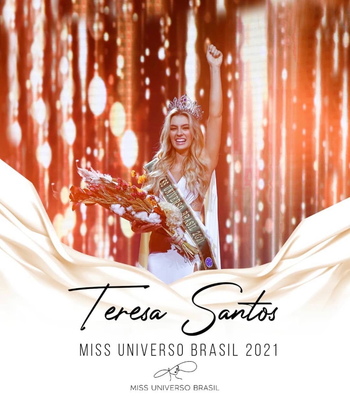 Teresa Santos vence Miss Universo Brasil e traz o título para o Ceará