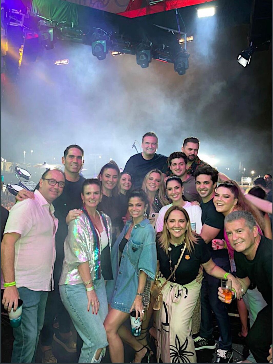Turma de cearenses prestigia Natal do Xand