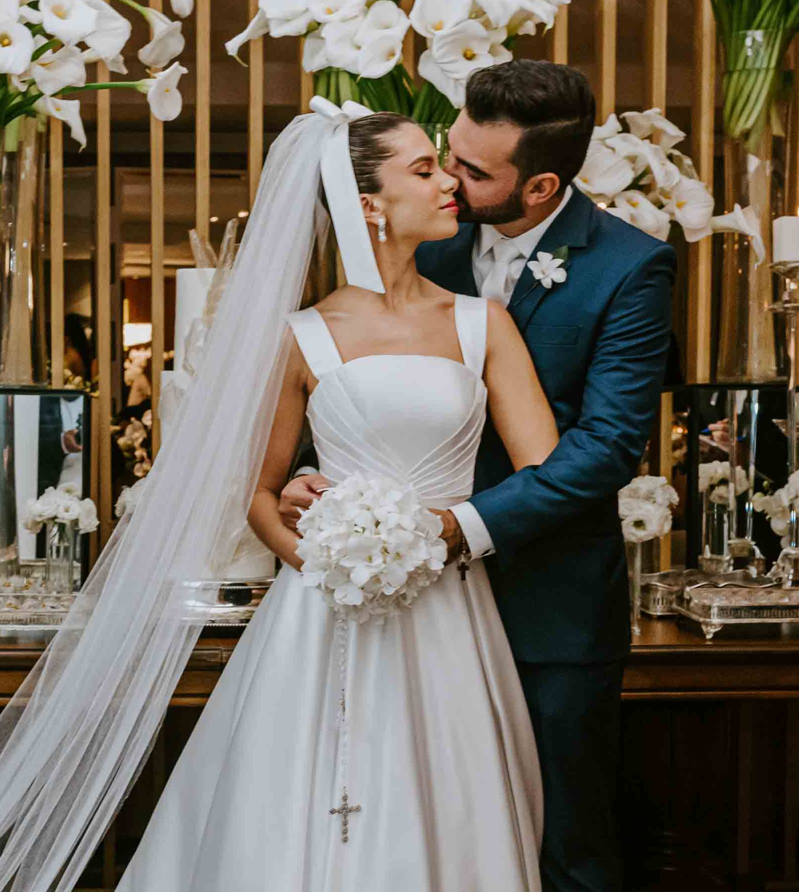 Veja fotos do casamento de Lara Mattos e Caio Freire