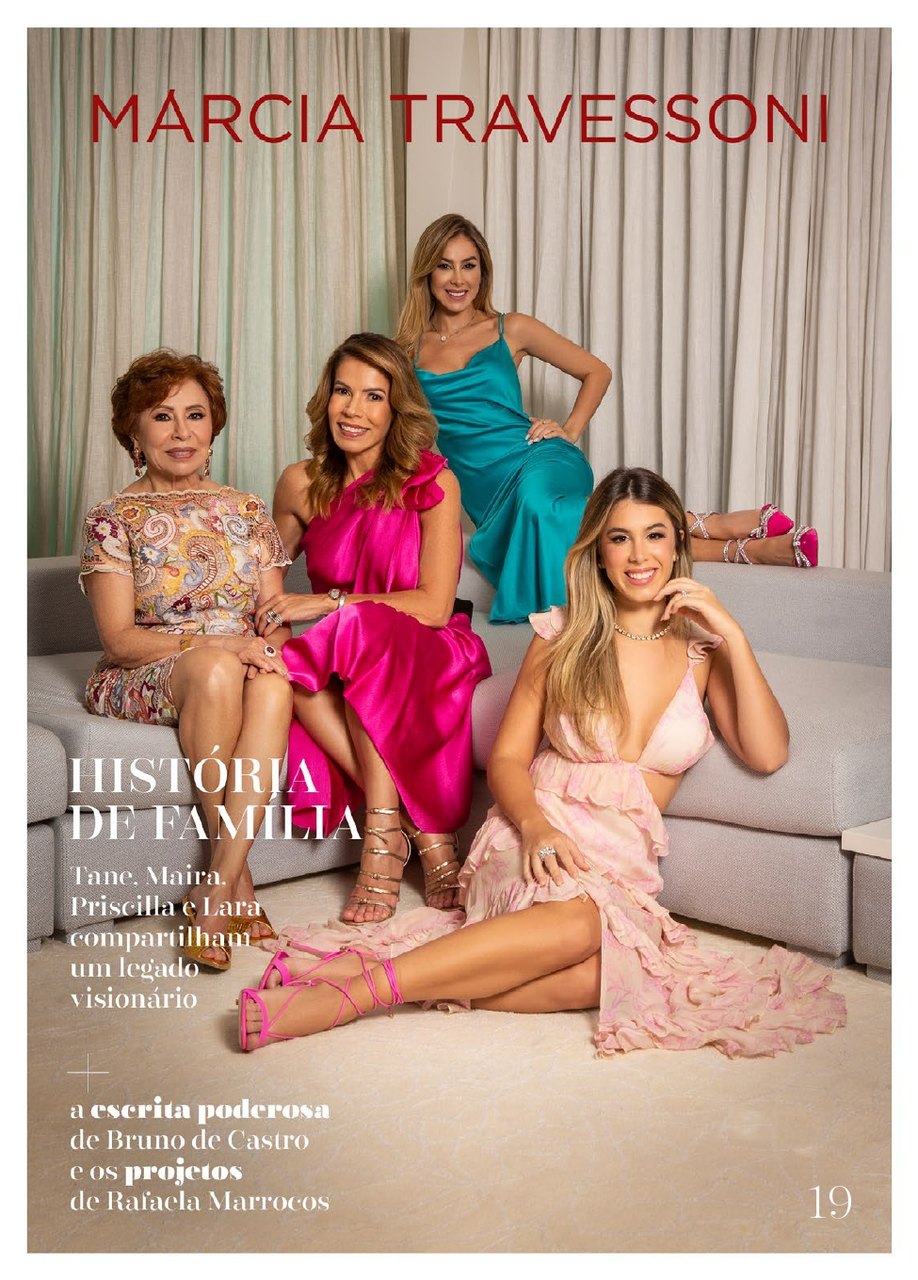 Revista Márcia Travessoni ed. 19: Tane, Maira, Priscilla e Lara