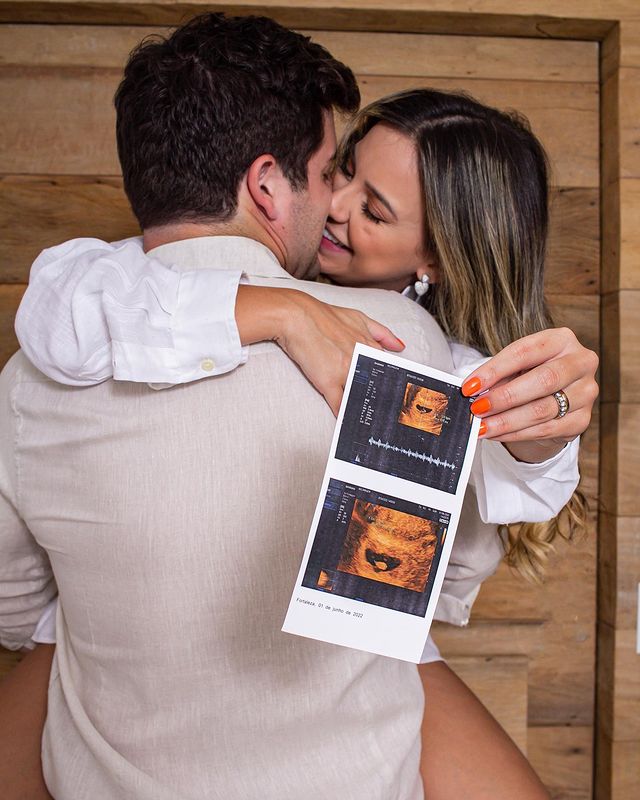 Fernanda Levy e Omar Macêdo estão esperando o 1º filho