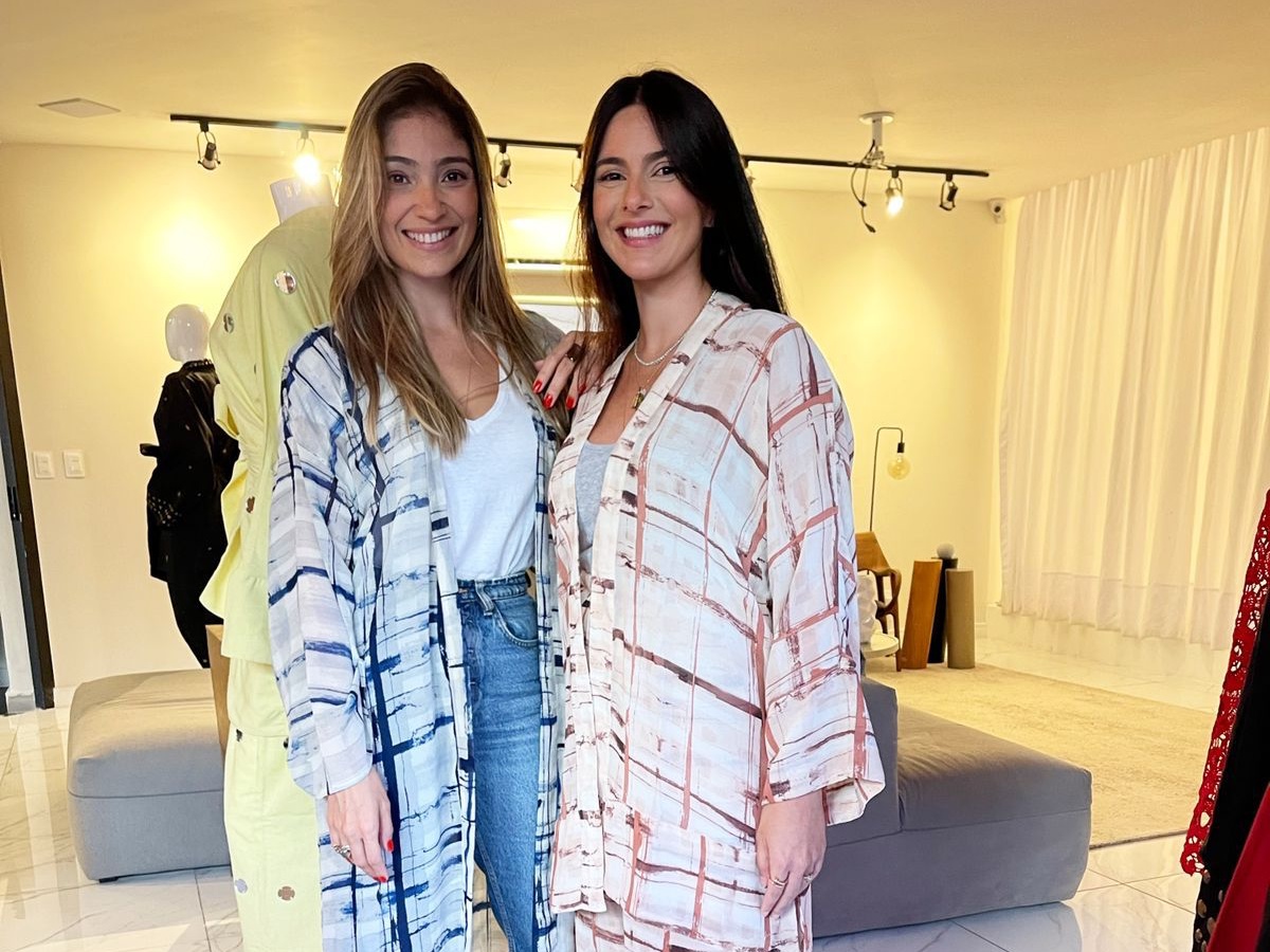 Milena Rocha Holanda e Renata Zeidan lançam marca de kimonos
