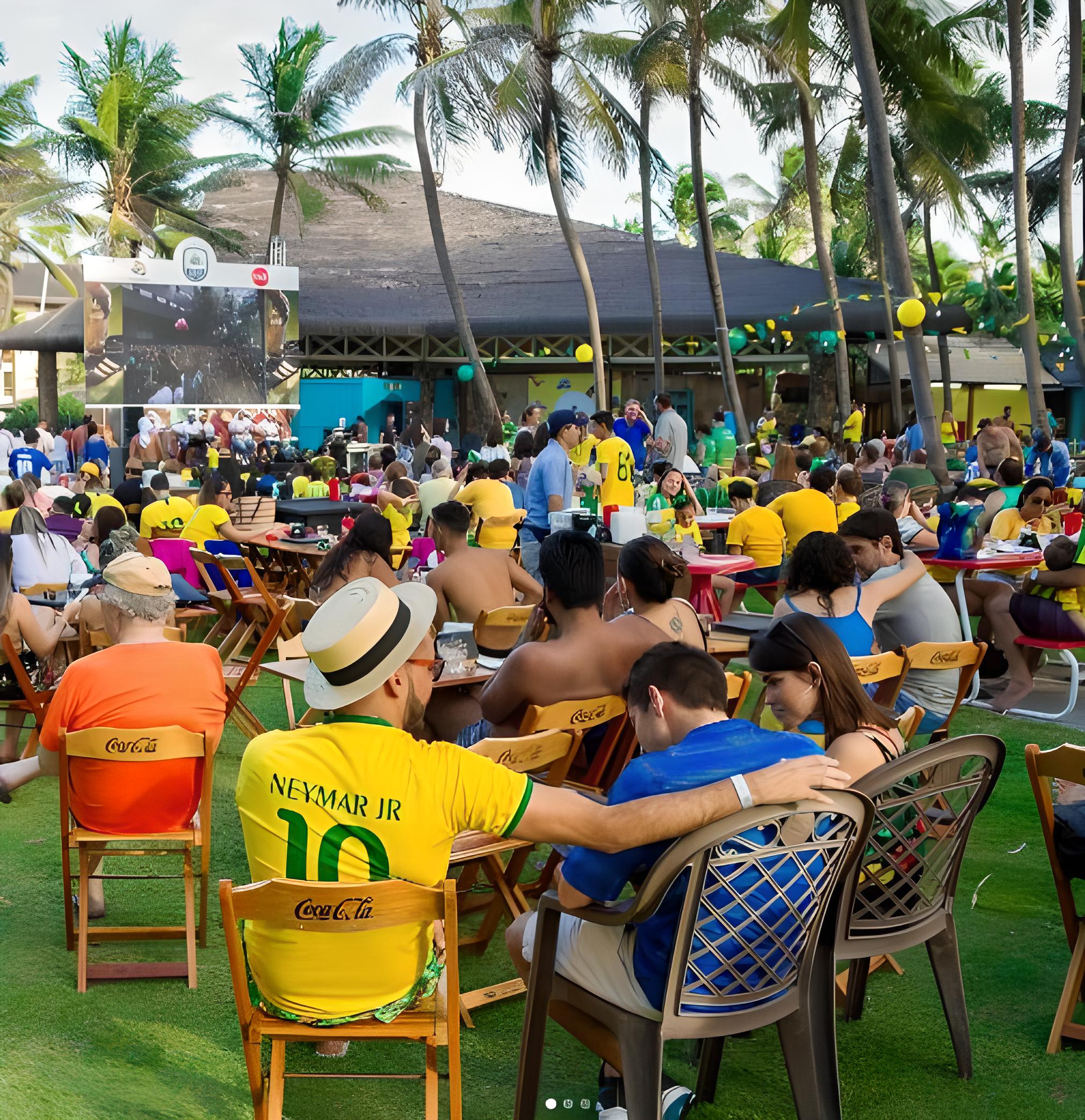 Veja a programação especial do Beach Park para os dias de jogos do Brasil