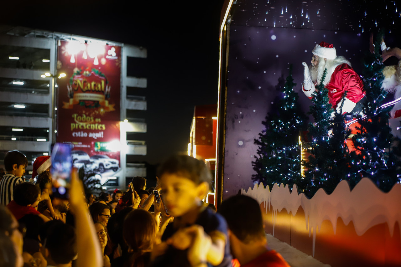 Caravana de Natal da Coca-Cola passará por quatro cidades do Ceará; confira datas e rotas