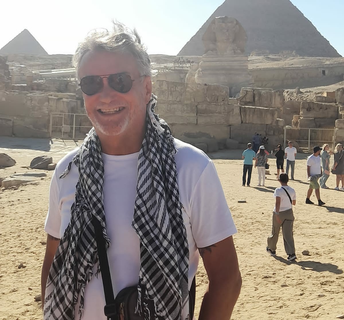 Leo Gondim está no Egito para pesquisa sobre gastronomia