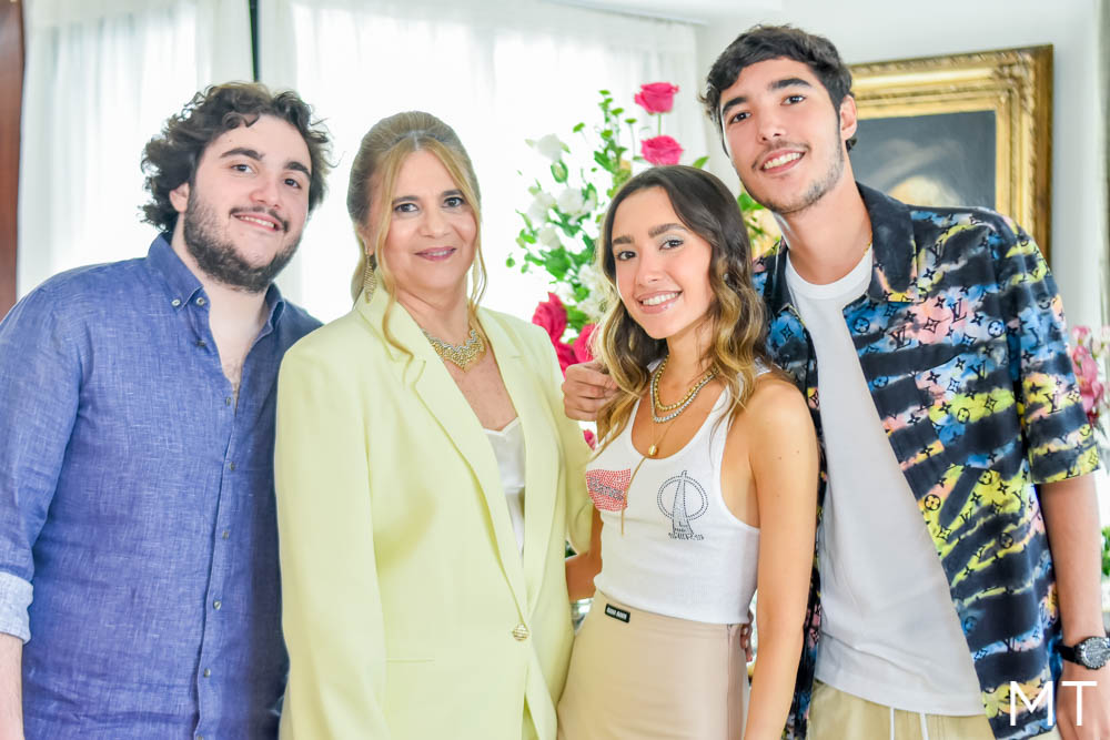 Trigêmeos Lissa, Luca e Luciano Dias Branco comemoram aniversário em recepção intimista em Fortaleza