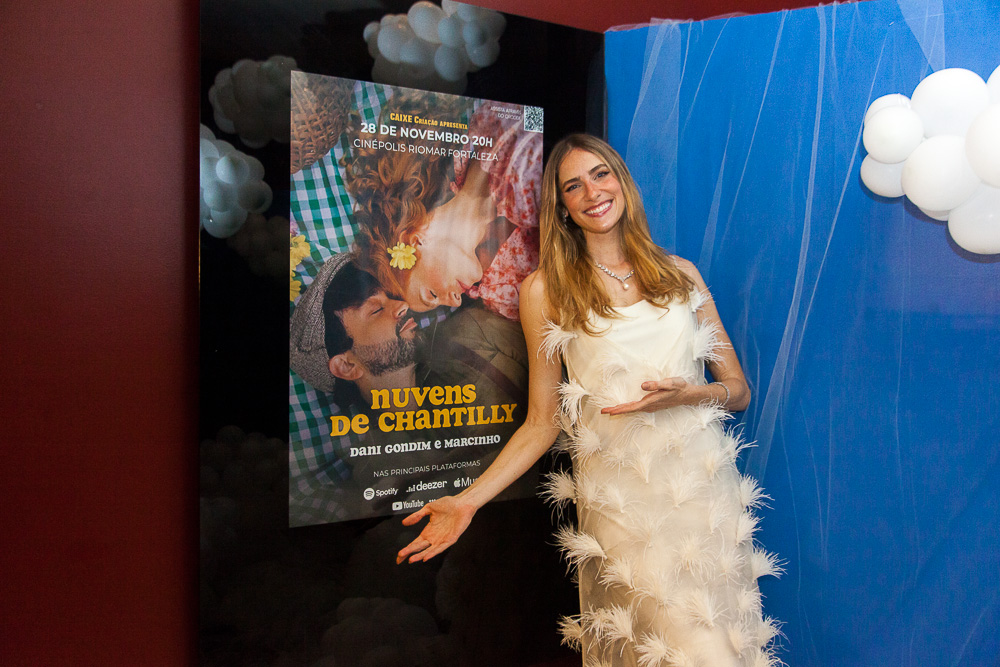 ‘Nuvens de Chantilly’: Dani Gondim reúne convidados para lançamento do filme no RioMar Fortaleza
