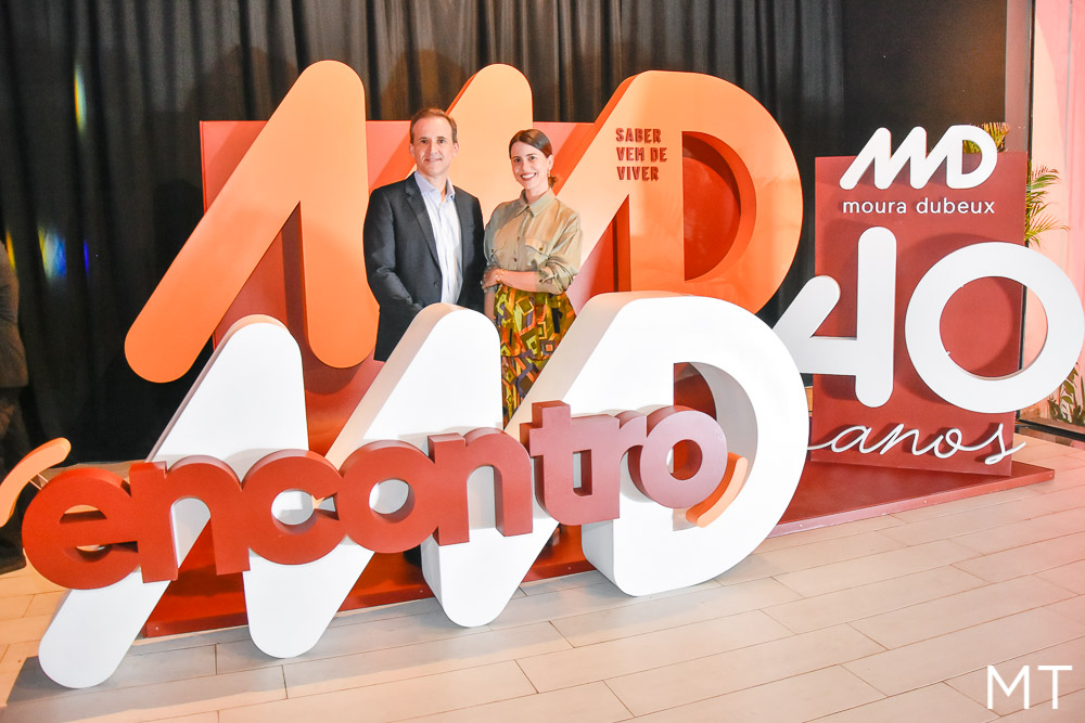 Encontro MD 40: Moura Dubeux celebra 40 anos de atuação