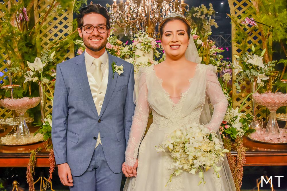 Confira detalhes do casamento de Pamela Pessoa e Marcelo Barros, em Fortaleza