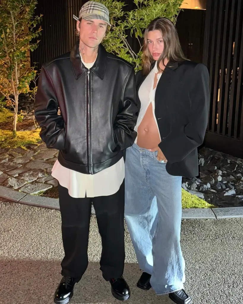 10 looks de Hailey Bieber grávida que amamos