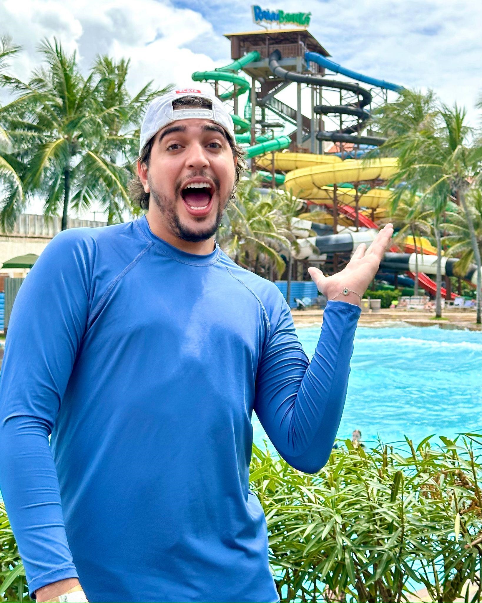 Beach Park é o destino favorito das celebridades durante as férias de julho