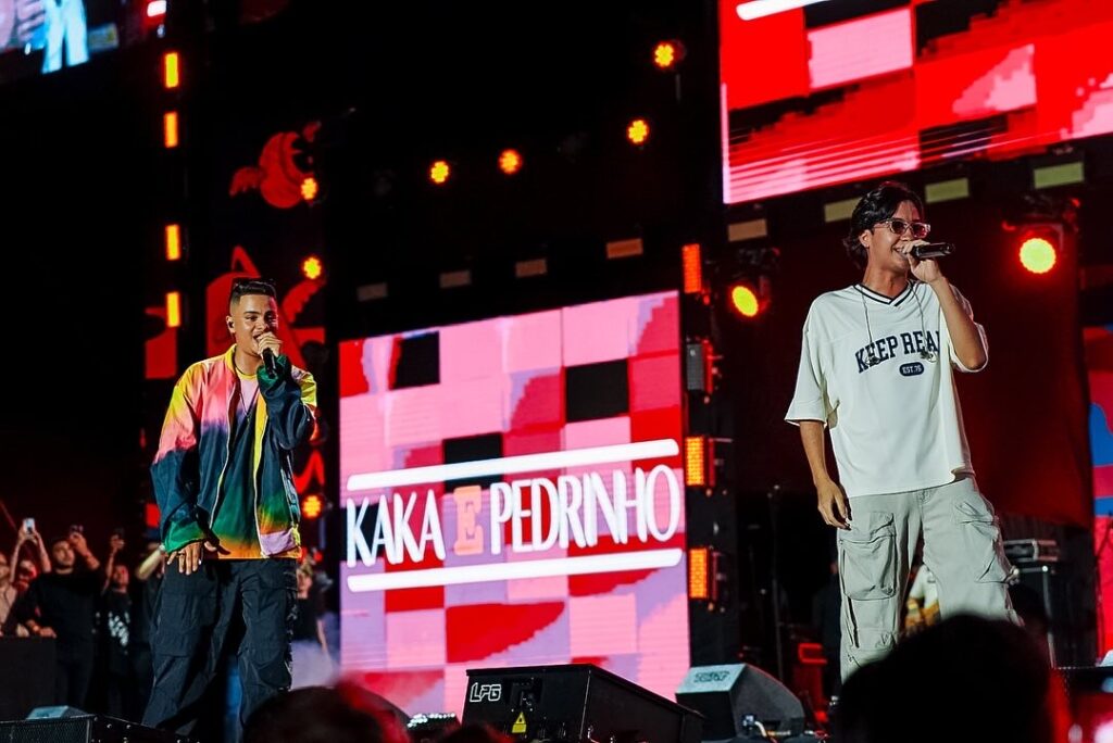 Kaká e Pedrinho em show