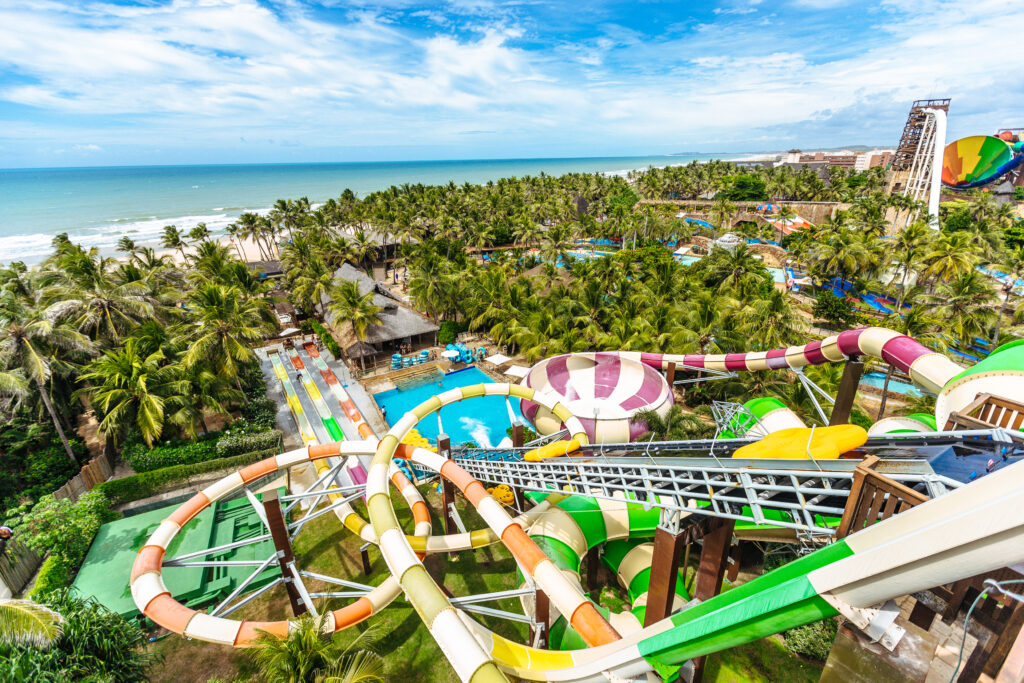 Beach Park é um dos parques aquáticos mais visitados da América Latina