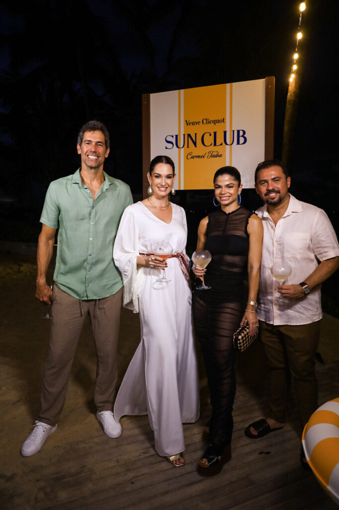 Veuve Clicquot inaugura primeiro Sun Club do Brasil no Carmel Taíba, no Ceará