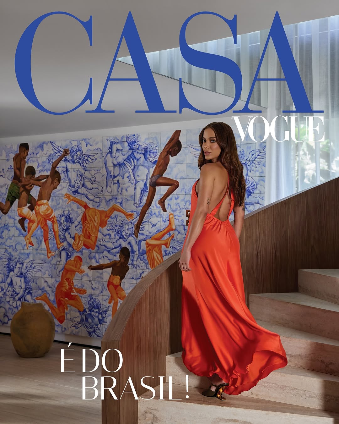 Design & Brasilidade: casa de Anitta é capa da Casa Vogue