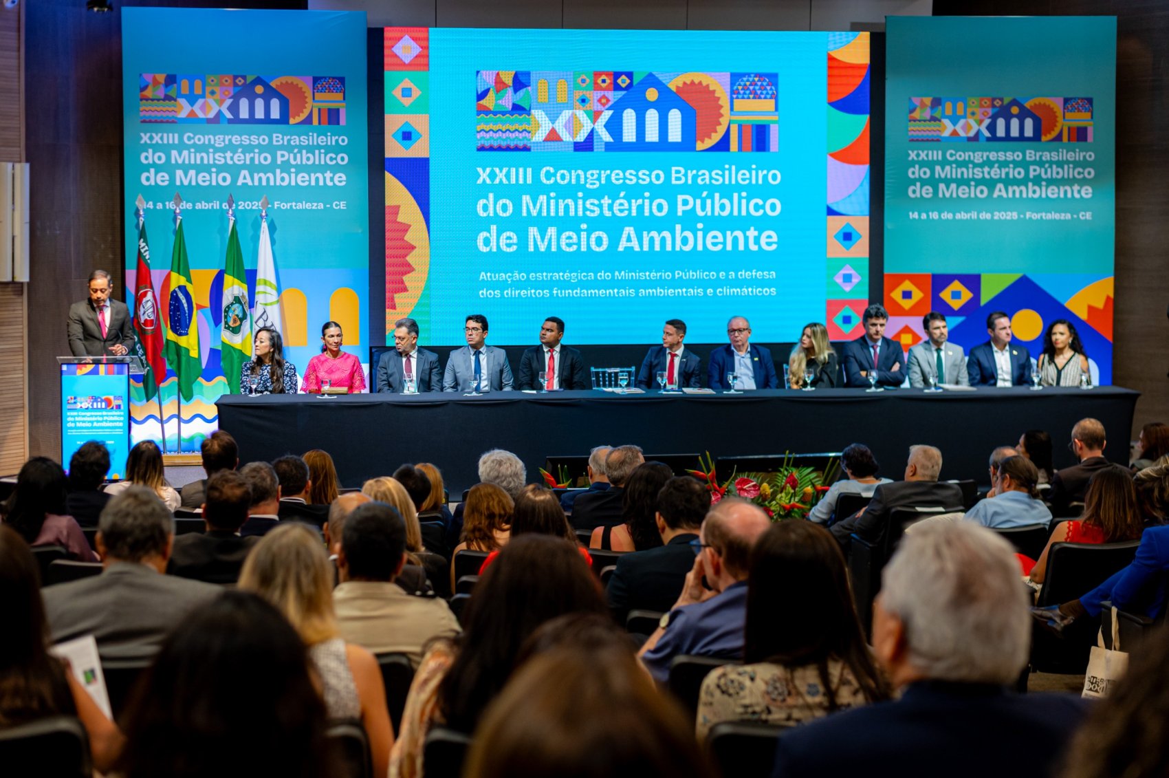 Presidente da FIEC participa da abertura do 23º Congresso Brasileiro do Ministério Público de Meio Ambiente