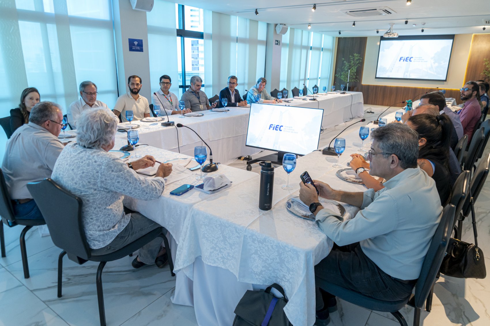 Casa da Indústria recebe COINTEC para reunião sobre inovação e tecnologia