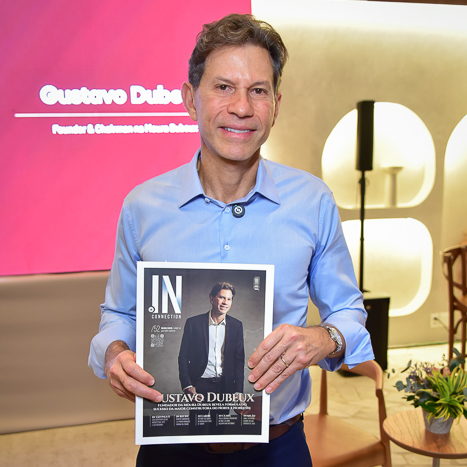 Gustavo Dubeux é capa de nova Revista IN Connection