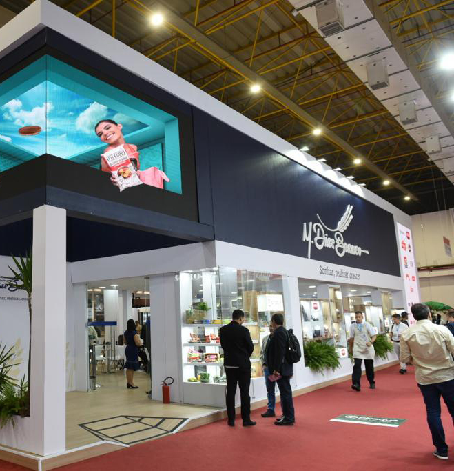 APAS SHOW 2025: M. Dias Branco apresenta produtos em estande sustentável
