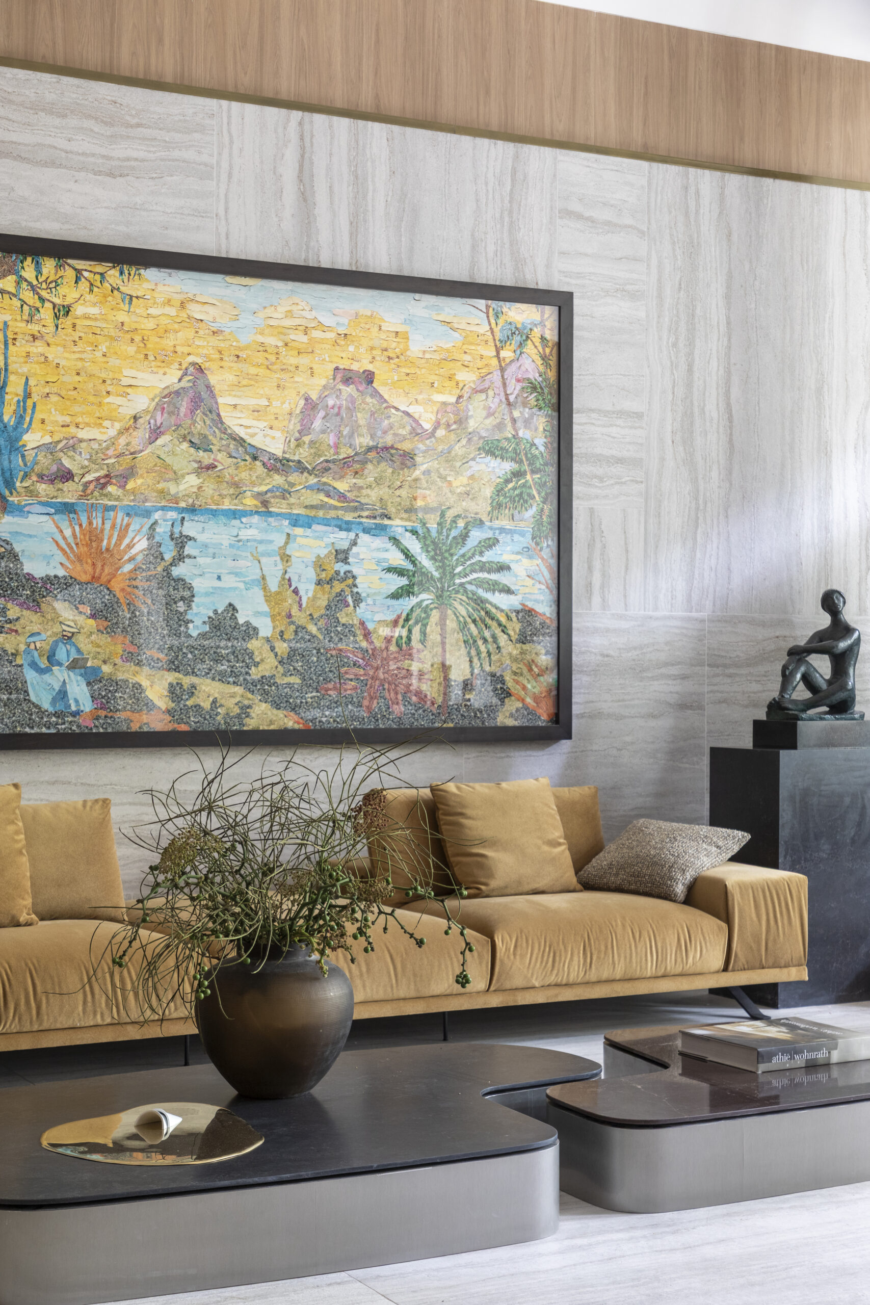 CASACOR São Paulo: Romário Rodrigues cria ambiente com curadoria Galpão Design