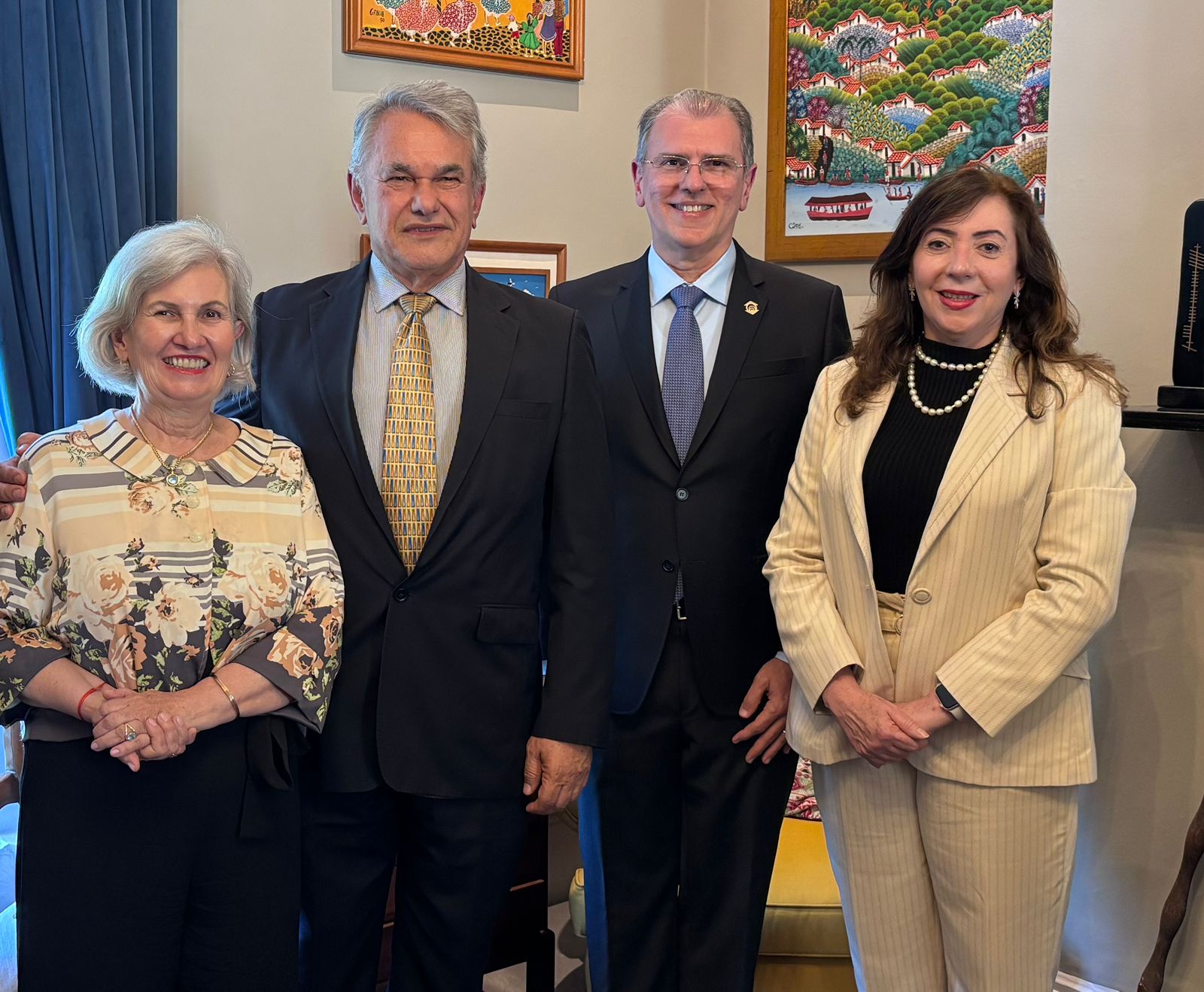 Delegação da Unifor participa de coquetel em Dublin, na Irlanda